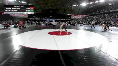Boys 4A 157 lbs Cons. Round 2 - Asher Haselman, Eastlake vs Elijah Leader, Hanford