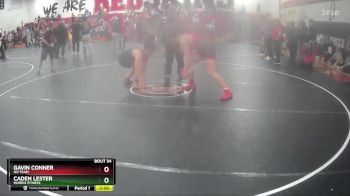 190 lbs Round 5 - Gavin Conner, No Team vs Caden Lester, Morris Fitness