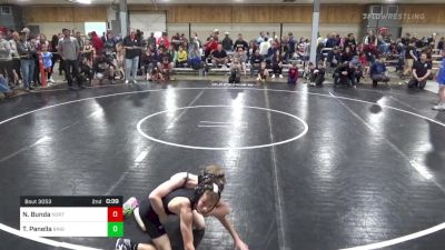 Consi Of 8 #2 - Nathan Bunda, Northampton vs Tristen Panella, Binghamton