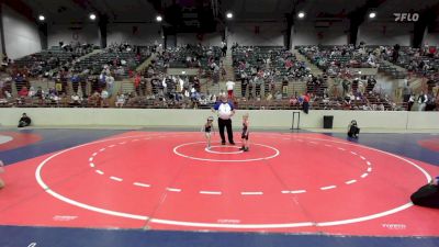 37 lbs 3rd Place - Colten Strickland, Backyard Brawlers Wrestling Club vs Rhett Keith, Dendy Trained Wrestling