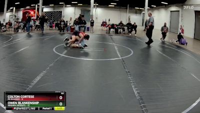 80 lbs Placement (4 Team) - Owen Blankenship, Virginia Patriots vs Colton Cortese, PA Alliance