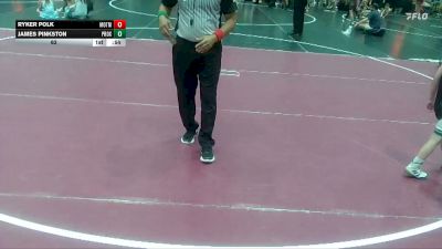 62 lbs Round 1 (6 Team) - Ryker Polk, Monsters Of The Midwest vs James Pinkston, Project X