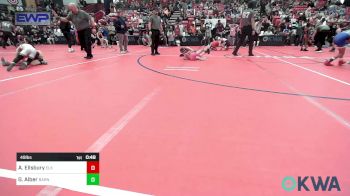 49 lbs Quarterfinal - Axl Ellsbury, Elk County Wrestling vs Gracelyn Alber, Barnsdall Youth Wrestling