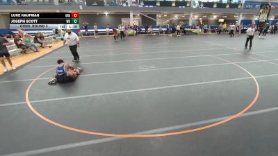 138 lbs Cons. Round 5 - Luke Kaufman, Unattached vs Joseph Scott, Wrestling University