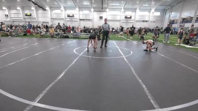 80 lbs Round 7 (10 Team) - SJ Gilliam, CrossRoads Wrestling vs Gabe Peace, Tri State Hammers