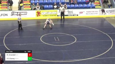 82 lbs Round Of 32 - Riley Crandall, Faith Christian Academy vs Russell Cisney, Palmyra