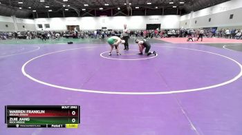 165 lbs Cons. Round 2 - Warren Franklin, Broken Arrow vs Zijie Jiang, Rock Bridge