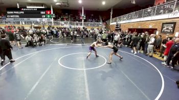 165 lbs Cons. Round 4 - CJ Wetzel, Lewiston High School vs QUIN PHILLIPS, Omak