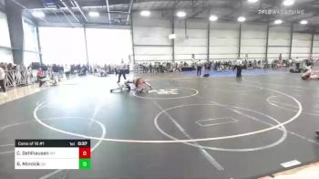 138 lbs Consi Of 16 #1 - Colton Gehlhausen, WY vs Bret Minnick, OH