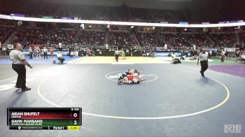 II-110 lbs Quarterfinal - Gavin Mangano, Shoreham-Wading River vs Aidan Shufelt, Groton