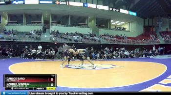 113 lbs Round 2 (6 Team) - Darrek Andrew, Lincoln Southeast vs Carlos Baro, Columbus