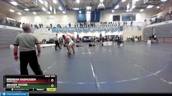 285 lbs 3rd Place Match - Brendan Rasmussen, Idaho Falls vs Braden Moore, Mountain View