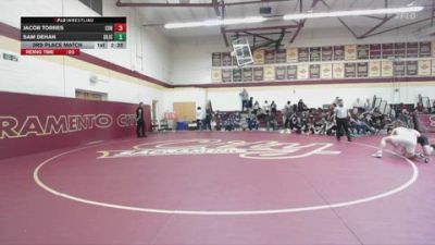 157 lbs 3rd Place Match - Jacob Torres, College Of The Redwoods vs Sam Dehan, Santa Rosa Junior College