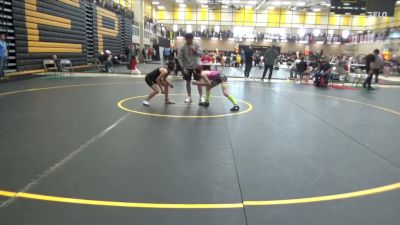 94 lbs Champ. Round 2 - Ezra Elness, Iowa vs Tucker Bates, Iowa