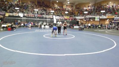 113 lbs Quarterfinal - Mason Bottorff, Effingham-Atchison Co Community HS vs Kaleb Keiswetter, Norton Community HS