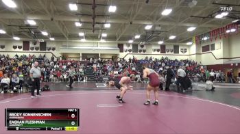 215 lbs Cons. Round 2 - Eaghan Fleshman, Alburnett vs Brody Sonnenschein, Harrisburg