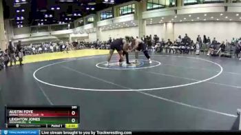 285 lbs Round 2 (10 Team) - Leighton Jones, Brownsburg vs Austin Foye, Braves Wrestling Club