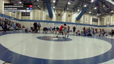 14U Boys GR - 110-115 Champ. Round 2 - Elijah Bleu Santos-Moore vs Eli VanBruaene, Contenders Wrestling Academy