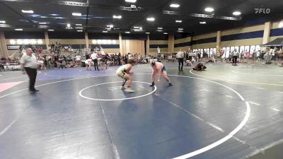 190 lbs Quarterfinal - Elijah Fjell, Shelby Rising City vs Moises Perez, Cougars Wrestling Club