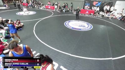 145 lbs Round 1 (16 Team) - Kiranpreet Bains, SJWA-FR vs Noelle Alexander, CMWA-FR