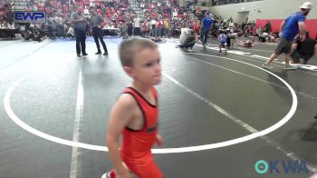 46 lbs Round Of 32 - Mason Pryor, Pawhuska Elks Takedown vs Weston Gordneer, Buck Pride Wrestling