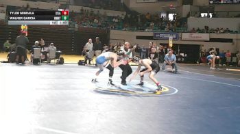 132 lbs Round Of 16 - Tyler Mindala, St James vs Walker Garcia, Woodmont