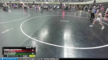 112 lbs 5th Place Match - Kohen Dietzenbach, DC Elite Wrestling vs Kylan Walsh, DC Elite Wrestling