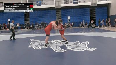 285 lbs Champ. Round 1 - Henry Sturn, CSU-Pueblo vs Riley Dean-Butt, Western Colorado