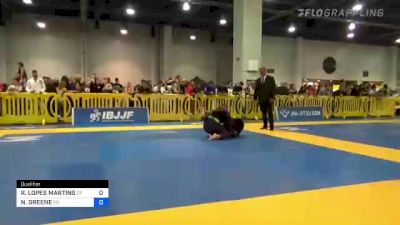 RODRIGO LOPES MARTINS vs NICHOLAS GREENE 2022 American National IBJJF Jiu-Jitsu Championship