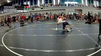 120 lbs Champ. Round 1 - Dylan Maddox, Foundation Wrestling vs O`Ryan Anderson, FEWA