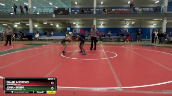 95 lbs Round 1 (6 Team) - Isaiah Andrews, Barberton vs Jonah Rohm, Medina Highland