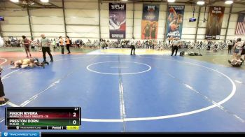 84 lbs Rd# 3 12:00pm Friday - Mason Rivera, Minnesota Funky Singlets vs Preston Dorn, PA Blue