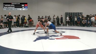 70 kg Cons. Sub-rd Of 64 - Antonio Avila, Wyoming Wrestling Reg Training Ctr vs Isaac Gonzalez, CALI