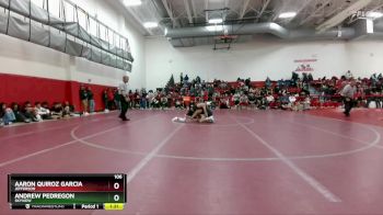106 lbs Champ. Round 2 - Aaron Quiroz Garcia, Jefferson vs Andrew Pedregon, Skyview