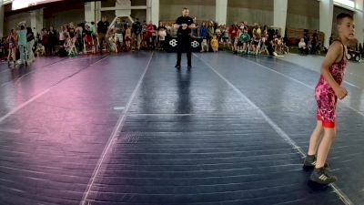 67 lbs Champ. Round 1 - Daniel Anderson, Utah vs Kaycen Rodriguez, Hawk Wrestling Club
