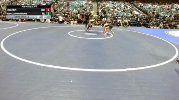 105 lbs Semifinal - Ava Bui, Centennial vs Eva Zimmerman, Hillcrest