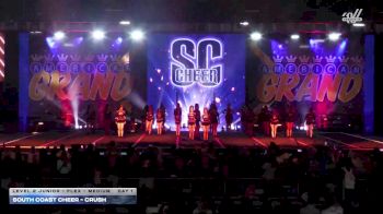 South Coast Cheer - Crush [2025 L2 Junior - Flex - Medium Day 1] 2025 The American Grand Grand Nationals