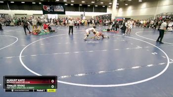 144 lbs Cons. Round 4 - August Katz, Ruthless Wrestling Club vs Thales Rivas, Tom Eagle Wrestling Academy