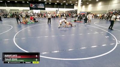 144 lbs Cons. Round 4 - August Katz, Ruthless Wrestling Club vs Thales Rivas, Tom Eagle Wrestling Academy