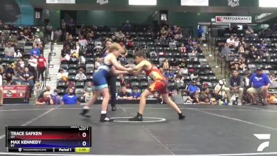 98 lbs 1st Place Match - Trace Safken, CO vs Max Kennedy, NY
