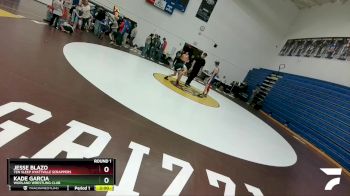 100-106 lbs Round 1 - Jesse Blazo, Ten Sleep Hyattville Scrappers vs Kade Garcia, Worland Wrestling Club