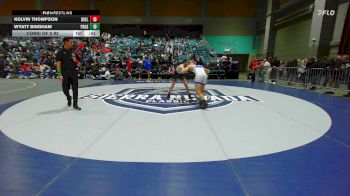 144 lbs Consi Of 8 #2 - Kolvin Thompson, Box Elder vs Wyatt Bingham, Pleasant Grove