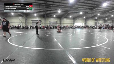 95 lbs Round Of 64 - Chase VanPortfliet, Michigan Premier Wrestling Club vs Kash Clementi, Gladiator Wrestling Academy