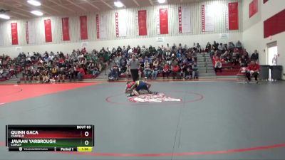 106 lbs Semifinal - Javaan Yarbrough, Copley vs Quinn Gaca, Canfield