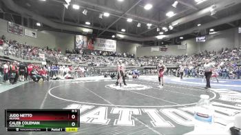 1A 138 lbs Quarterfinal - Judd Netto, Milford vs Caleb Coleman, Monticello