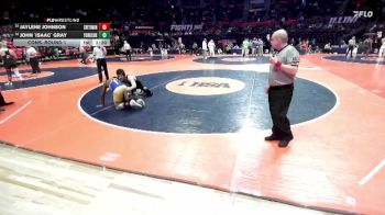 2A 165 lbs Cons. Round 1 - John `isaac` Gray, Yorkville (Y. Christian) vs Jaylene Johnson, Crete (C.-Monee)