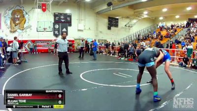 220 lbs Quarterfinal - Elijah Tehe, Montclair vs Daniel Garibay, Chino