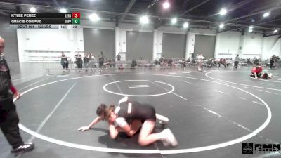 123 lbs 5th Place - Gracie Corpuz, Toppenish BadBoy vs Kylee Perez, Legacy WC