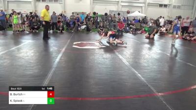90-J lbs Final - Bradley Burtch, MI vs Kellan Spisok, IL