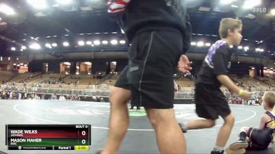 53 lbs Round 3 - Wade Wilks, Jayhawk vs Mason Maher, RWC